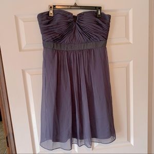 Adrianna Papell Gray Bridesmaid dress